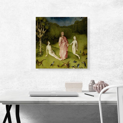 God Presenting Eve To Adam - Detail from The Garden Of Earthly Delights