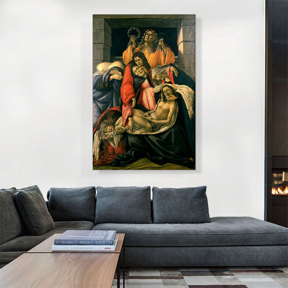 The Lamentation over the Dead Christ with Saints 1495