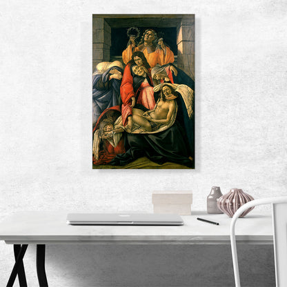 The Lamentation over the Dead Christ with Saints 1495