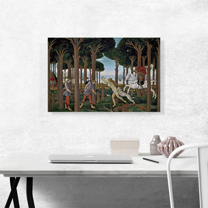 The Story of Nastagio degli Onesti I 1483