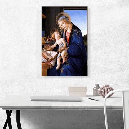 The Virgin Teaching the Infant Jesus to Read - Madonna of the Book 1479