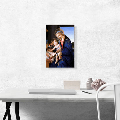 The Virgin Teaching the Infant Jesus to Read - Madonna of the Book 1479