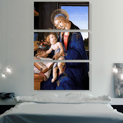The Virgin Teaching the Infant Jesus to Read - Madonna of the Book 1479