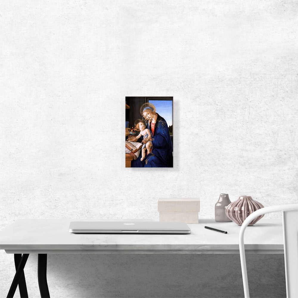 The Virgin Teaching the Infant Jesus to Read - Madonna of the Book 1479