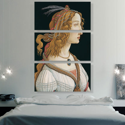 Idealized Portrait of a Lady - Portrait of Simonetta Vespucci