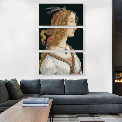 Idealized Portrait of a Lady - Portrait of Simonetta Vespucci