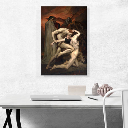 Dante And Virgil In Hell 1850