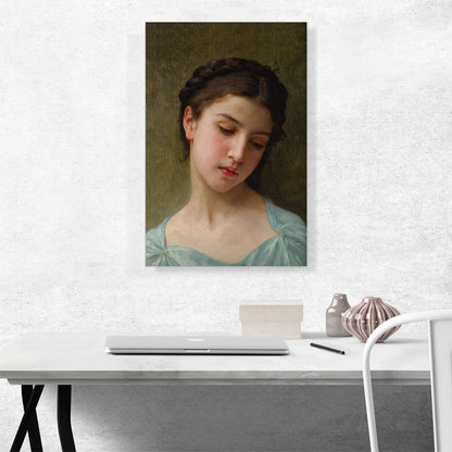 Portrait Head of a Young Girl 1898