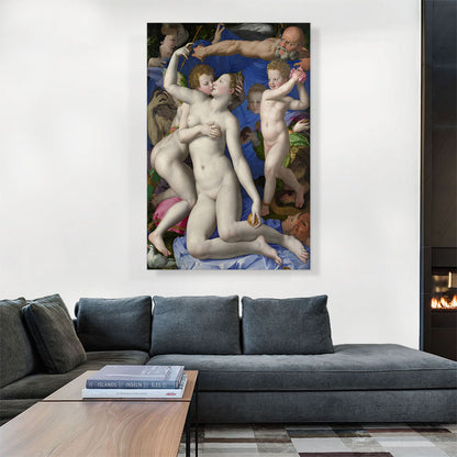 Venus Cupid Folly And Time 1544