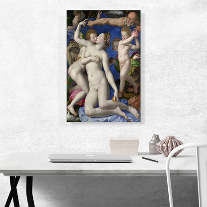Venus Cupid Folly And Time 1544
