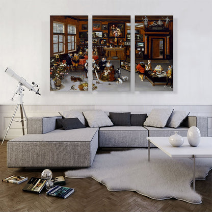 Archdukes Albert Isabella Visiting Collection Of Pieter Roose 1621