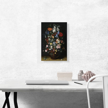 Flowers In a Ceramic Vase