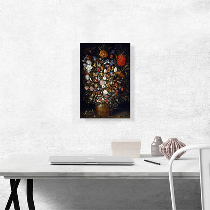 Flowers In a Wooden Vessel 1603