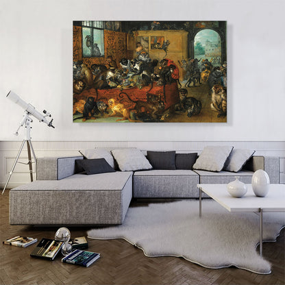 Monkeys Feasting 1620