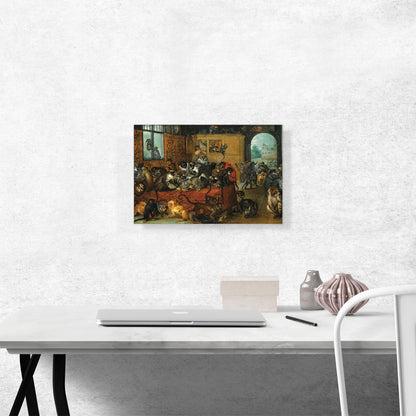 Monkeys Feasting 1620