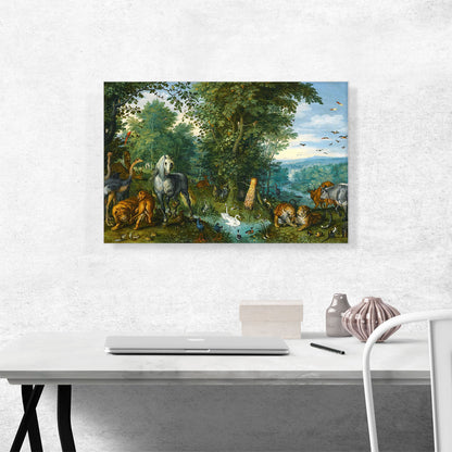 The Garden Of Eden With The Fall Of Man
