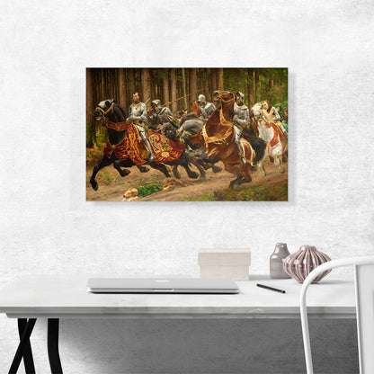 The Flight Of Charles The Bold 1894