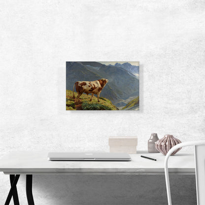 Bull In The Alps 1884