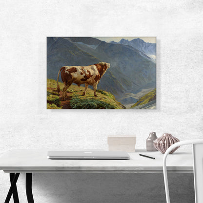 Bull In The Alps 1884