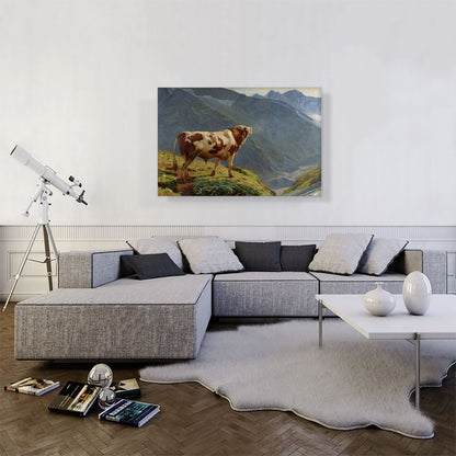 Bull In The Alps 1884