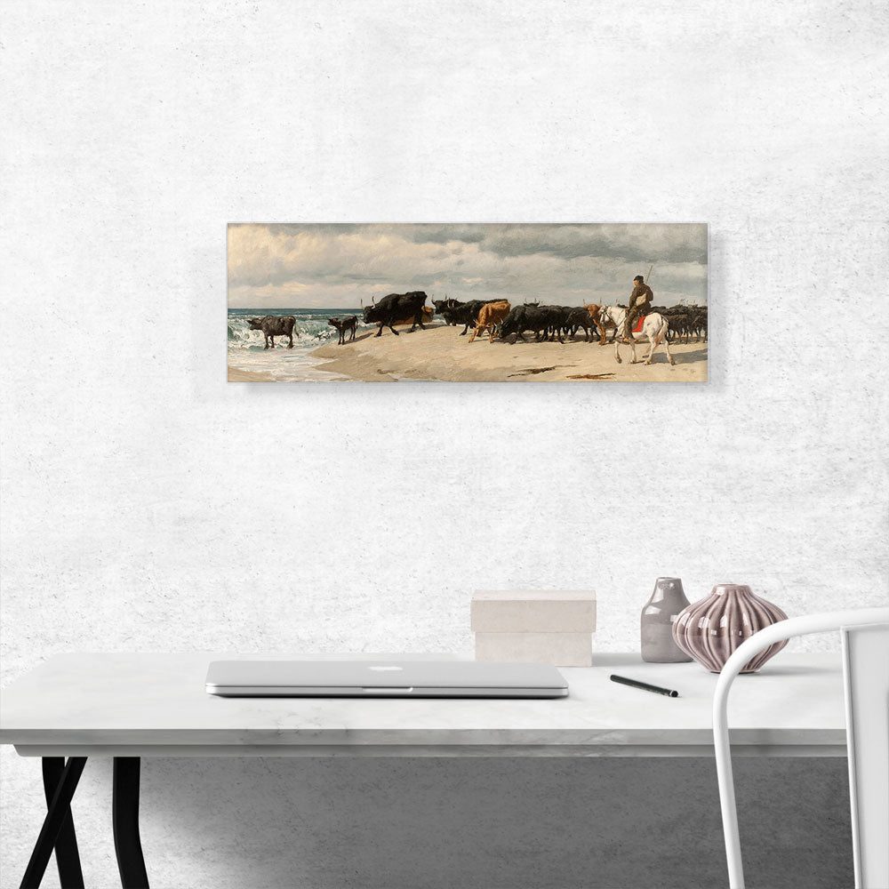 Herd Of Cattle Beside The Sea 1878