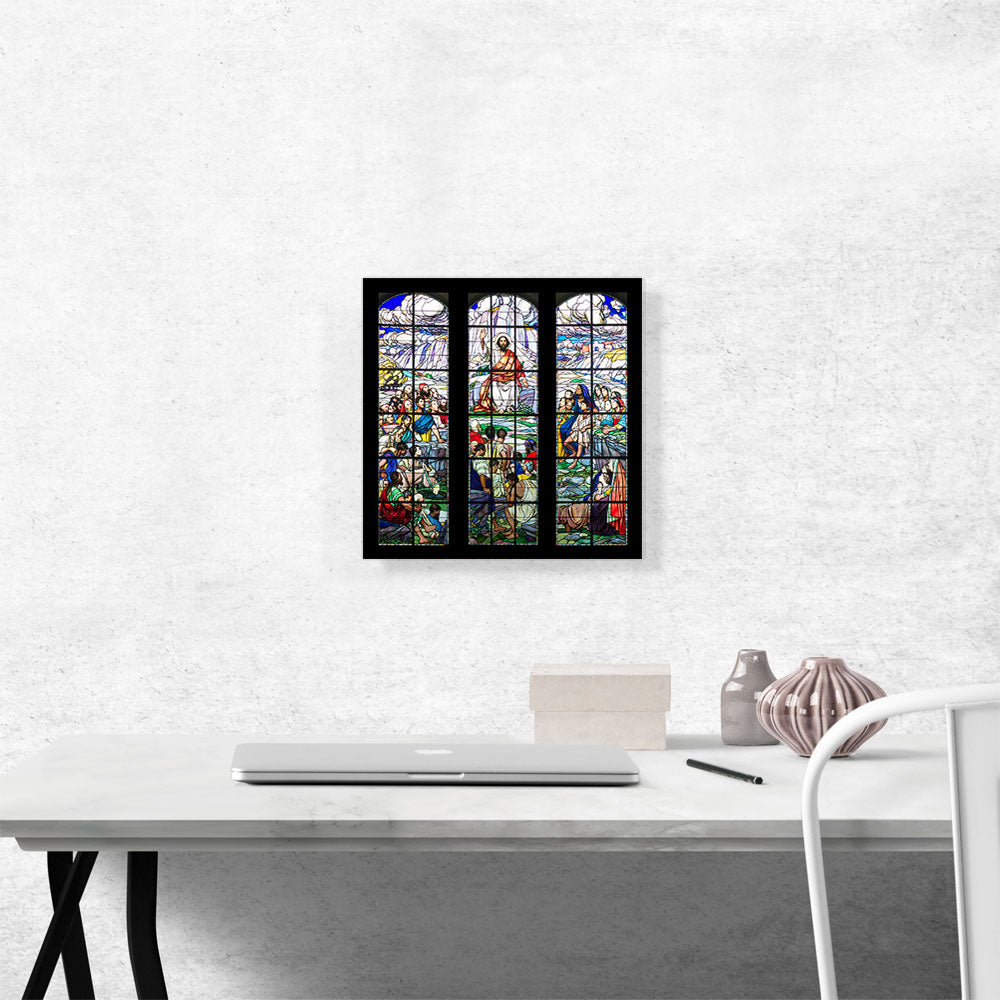 Sermon On Mount Windows Herzogenbuchsee Church 1911