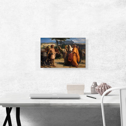 Cincinnatus Receiving Deputies Of The Senate 1843