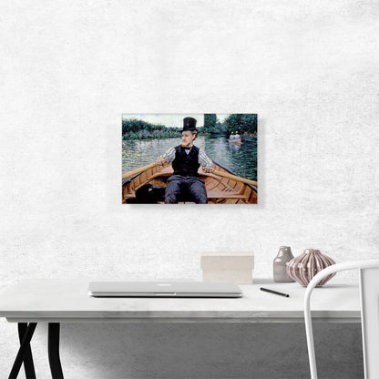 Rower In a Top Hat 1877