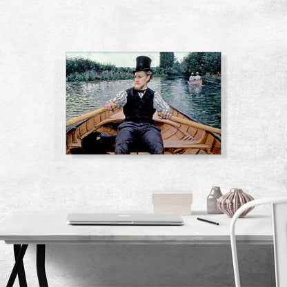 Rower In a Top Hat 1877