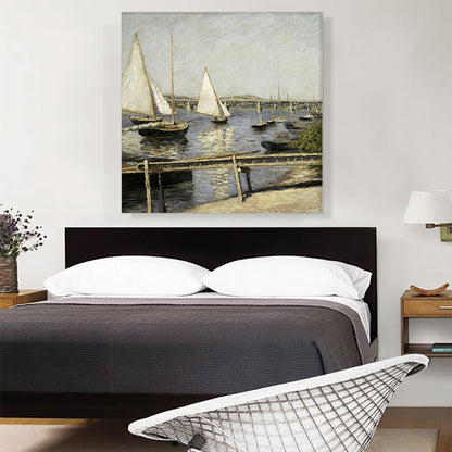 Sailing Boats At Argenteuil 1888