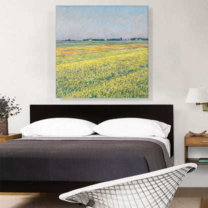 The Plain Of Gennevilliers Yellow Fields