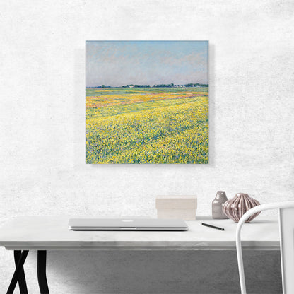 The Plain Of Gennevilliers Yellow Fields