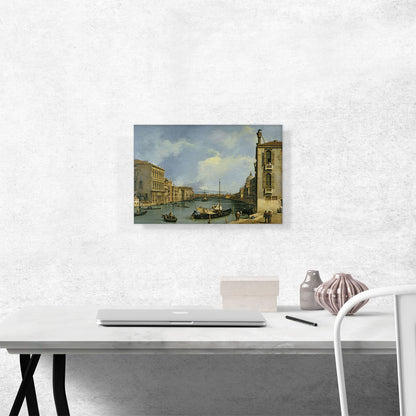 The Grand Canal from Campo di San Vio 1735