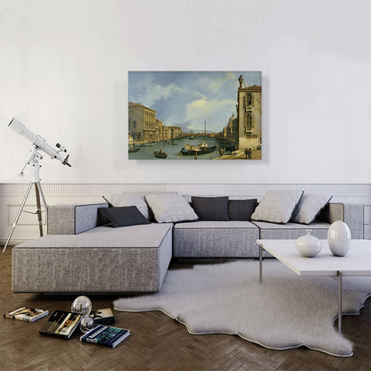 The Grand Canal from Campo di San Vio 1735