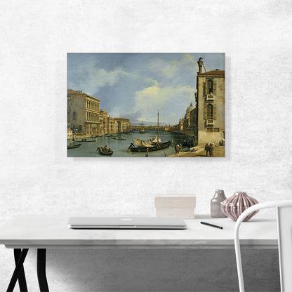 The Grand Canal from Campo di San Vio 1735