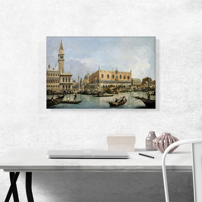 The Molo and the Piazzetta San Marco - Venice