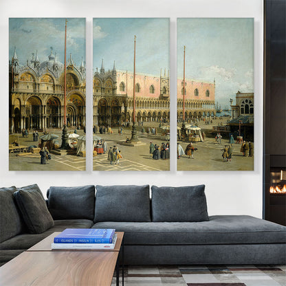 The Square of Saint Mark's - Venice