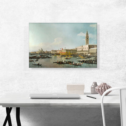 Venice- The Basin of San Marco on Ascension Day 1740