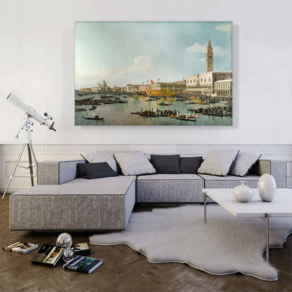 Venice- The Basin of San Marco on Ascension Day 1740