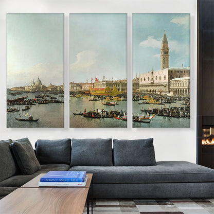 Venice- The Basin of San Marco on Ascension Day 1740