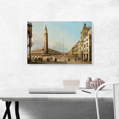 Canal Piazza San Marco Looking South and West