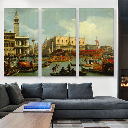 Return to the Pier by the Palazzo Ducale 1729