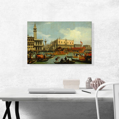 Return to the Pier by the Palazzo Ducale 1729