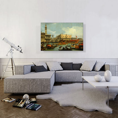 Return to the Pier by the Palazzo Ducale 1729