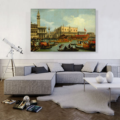 Return to the Pier by the Palazzo Ducale 1729
