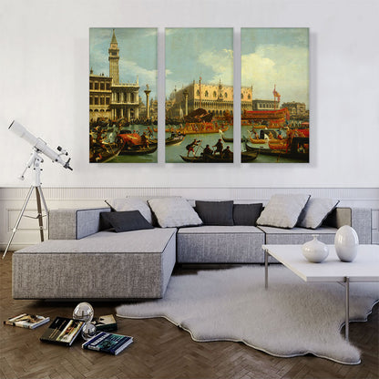 Return to the Pier by the Palazzo Ducale 1729