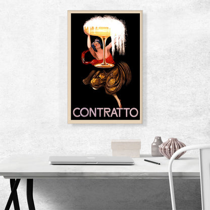 Contratto Champagne Liquor 1922
