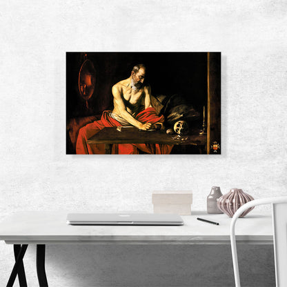 Saint Jerome Writing 1607