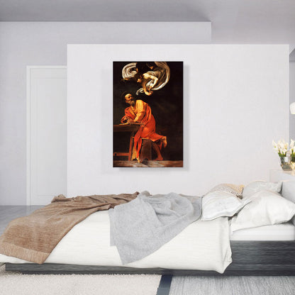 The Inspiration of Saint Matthew 1602