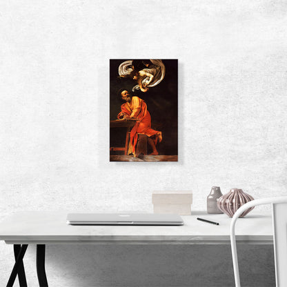 The Inspiration of Saint Matthew 1602
